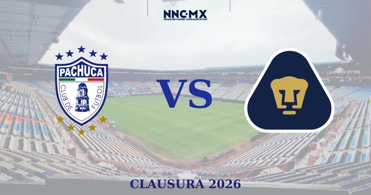 CF Pachuca vs U.N.A.M. - Pumas EN VIVO: minuto a minuto | Liga MX