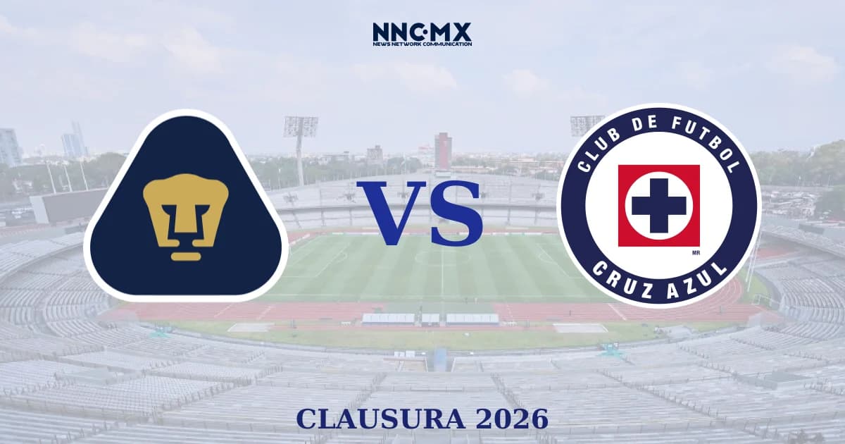 U.N.A.M. - Pumas vs Cruz Azul EN VIVO: minuto a minuto | Liga MX