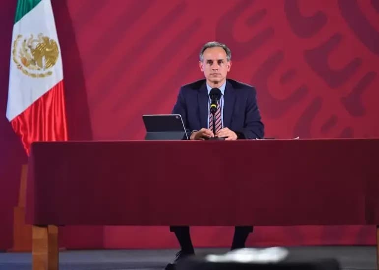 López-Gatell ya está recuperado: Ssa; Podría volver mañana a las conferencias