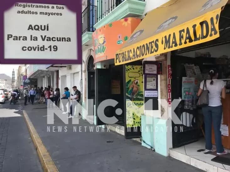 Registran gratis a los adultos mayores para recibir la vacuna COVID-19