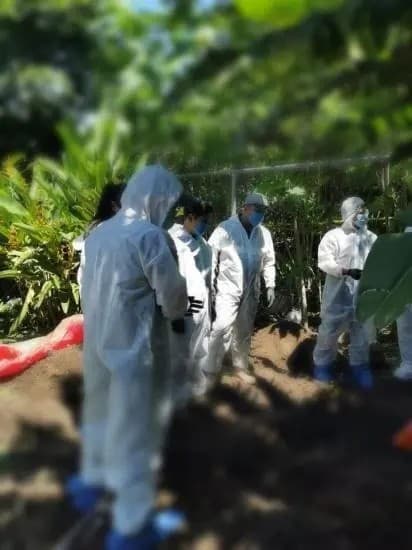 Restos encontrados en predio datan de finales del siglo XIX y principios del XX