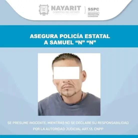 En centro de tepic fue capturado