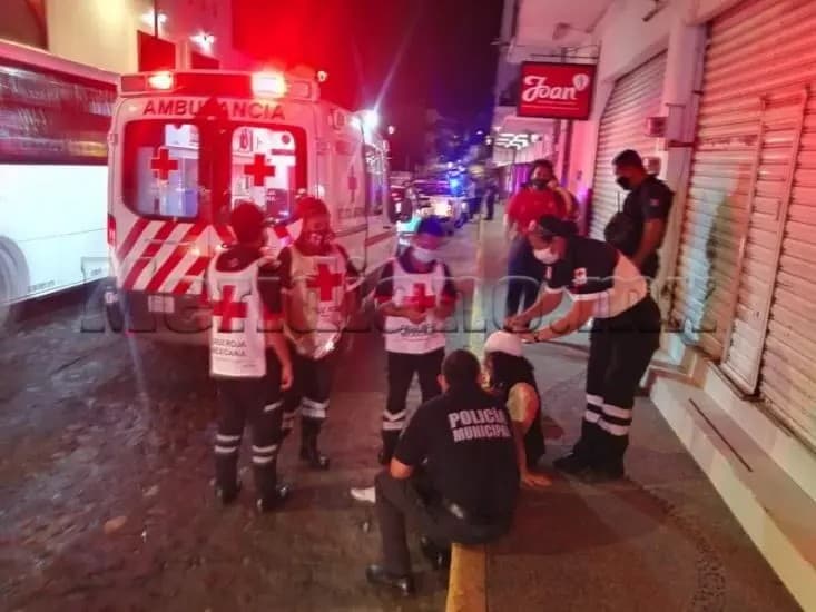 ¡Atropellaron a empleada de Coppel en el centro de Vallarta!