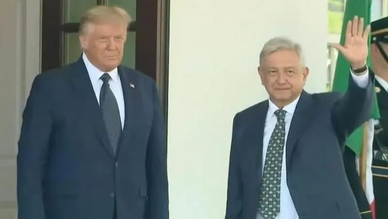 AMLO le desea pronta recuperación a Donald Trump