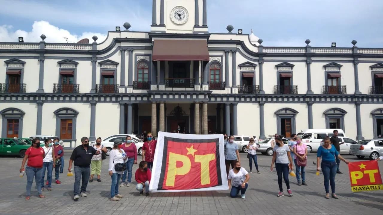 Nayarit. Militancia del PT refrenda su apoyo a Andrés Manuel López Obrador