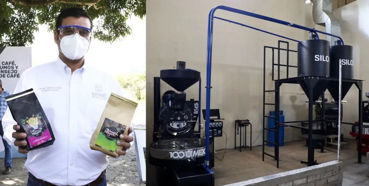 Cumple promesa Toño a cafetaleros de Xalisco