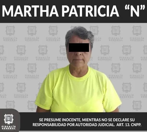 Detiene FGE a Martha Patricia