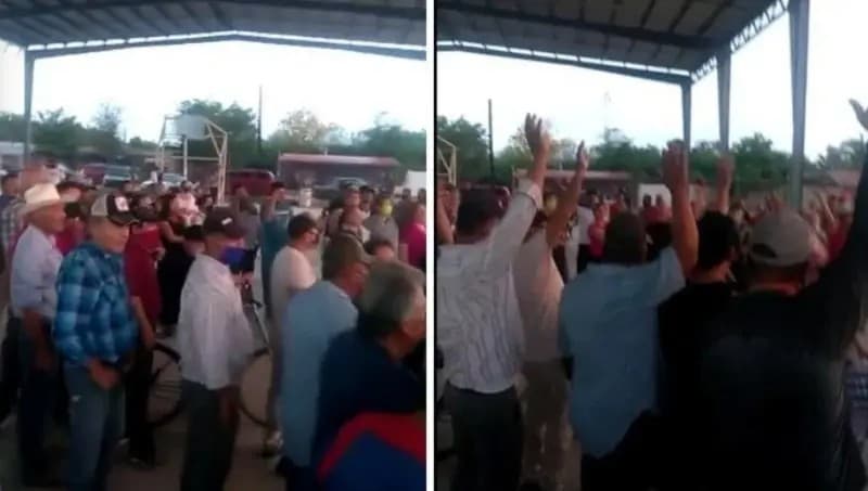 Sinaloa. Vecinos de El Carrizo se manifiestan contra agentes municipales