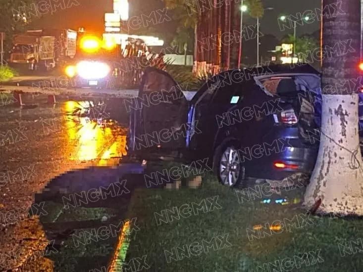 ¡Se mató en brutal choque!