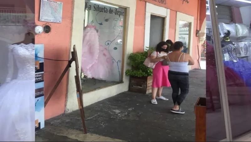 Tepic. Cayeron hasta en un 70% la ventas de atuendos para celebraciones religiosas