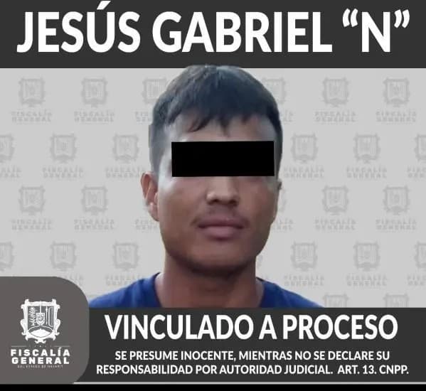 Hombre vinculado por homicidio de joven en Bucerías