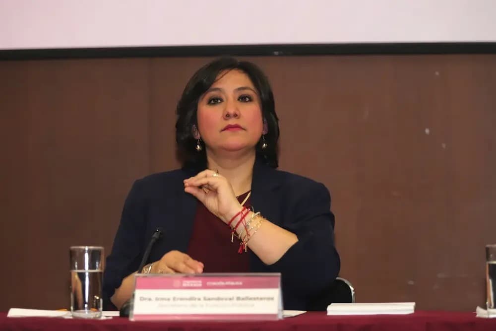 Responde Irma Eréndira a reportaje sobre declaración patrimonial
