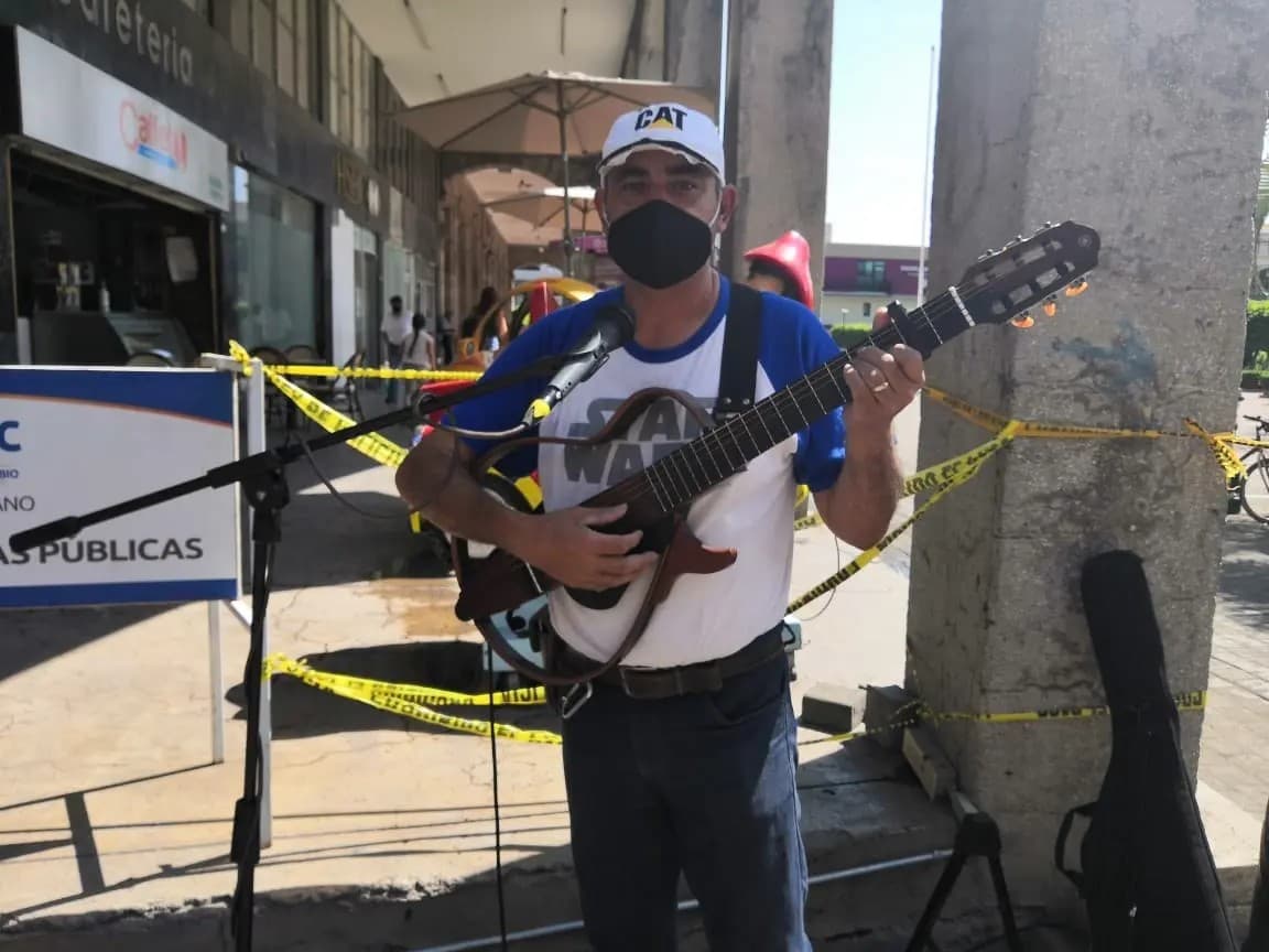 Tepic. Afecta pandemia economía de músicos solistas