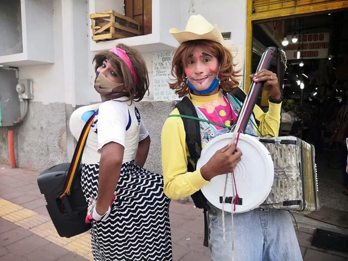 Tepic. Payasos también resultaron afectados por la pandemia