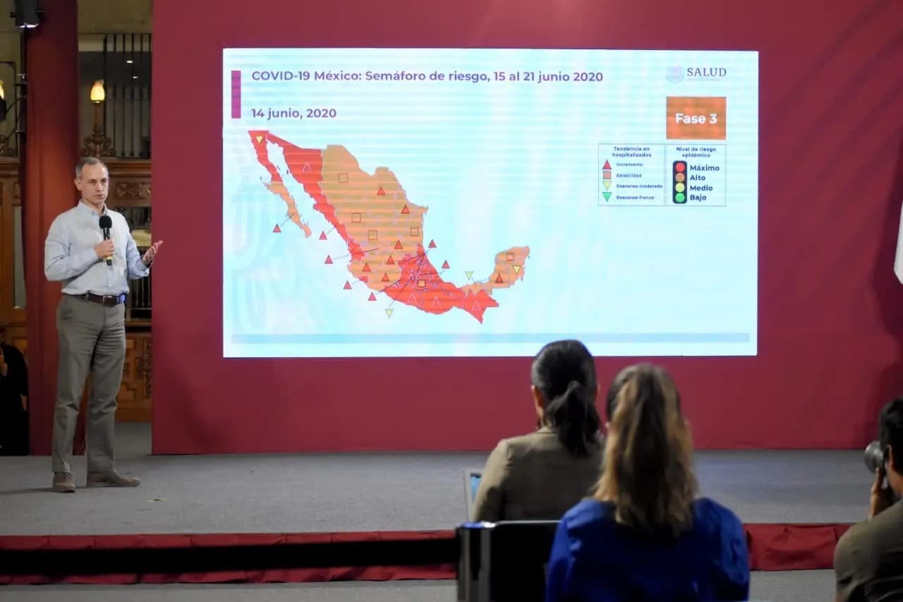 COVID-19: Nayarit permanece con máximo riesgo en semáforo epidemiológico