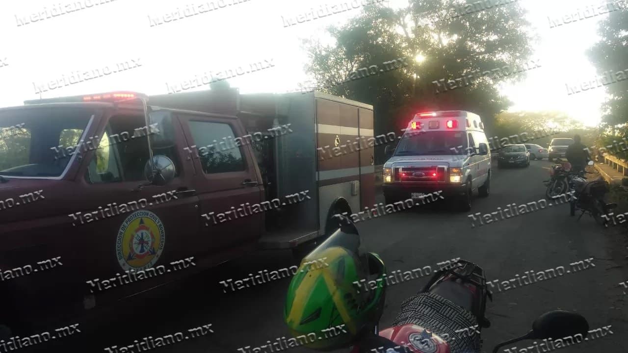 Muere motociclista en trágico accidente