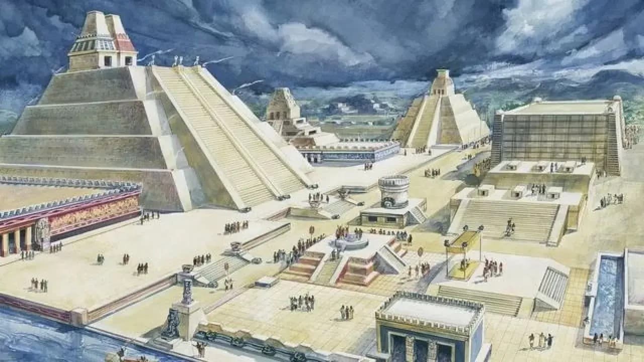 Tenochtitlan; el mito y la historia