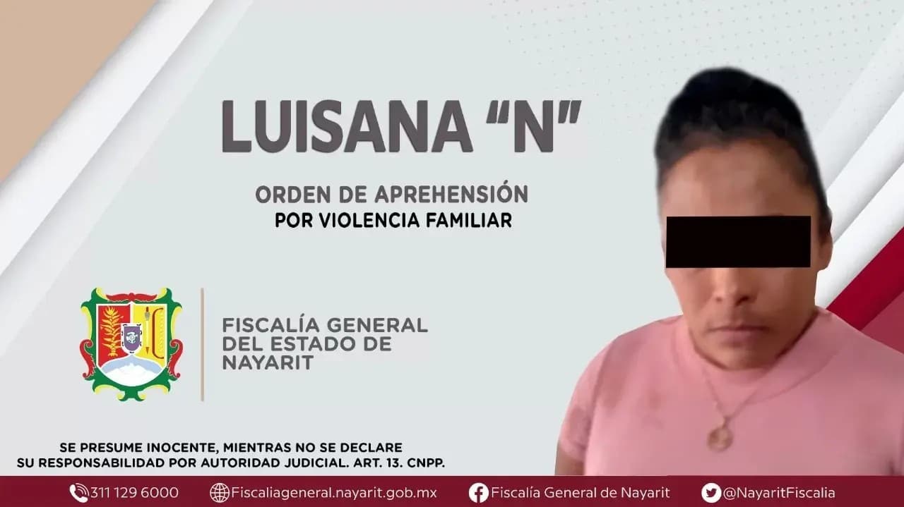 Detenida por violencia familiar