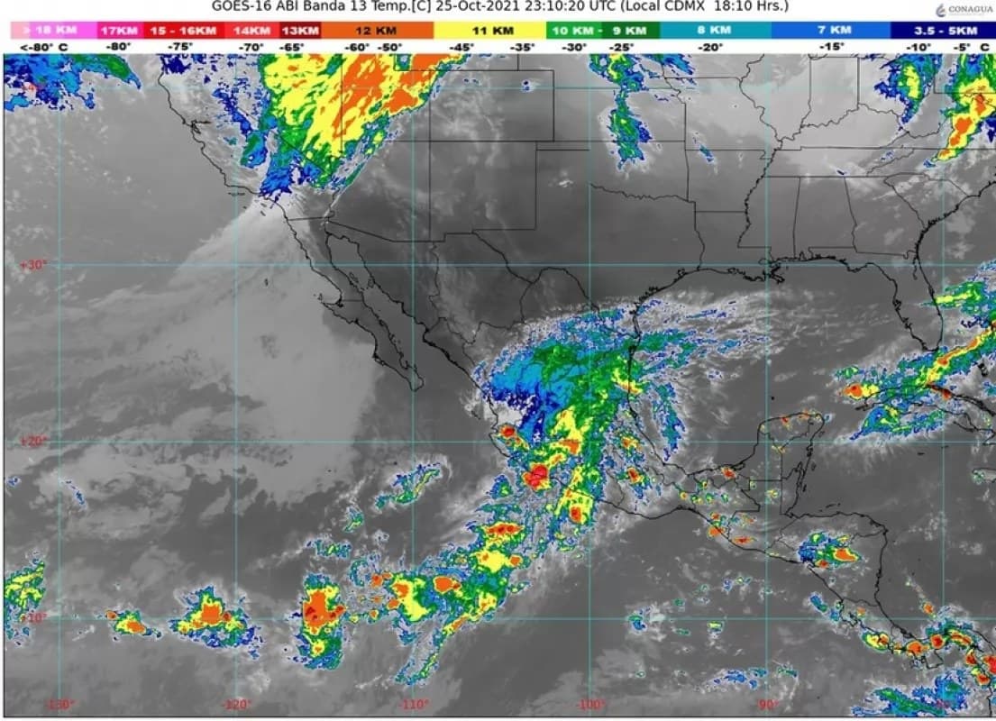 Nayarit fuera de peligro por \"Rick\"