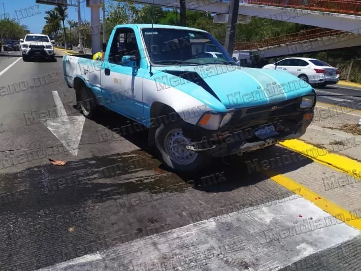 ¡otro choque por alcance en puerto vallarta!