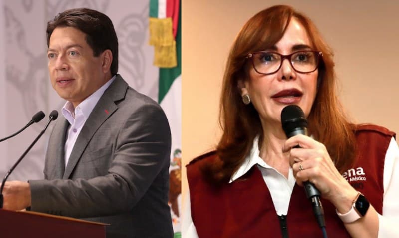 México. Mario Delgado y Yeidckol Polevnsky dieron positivo a COVID-19