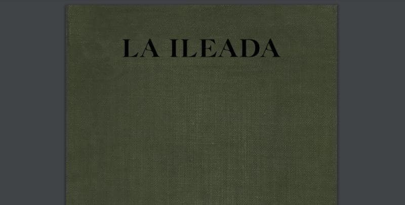 \"La Ileada\": Redes Sociales tunden a la Conaliteg por error en portada de obra clásica
