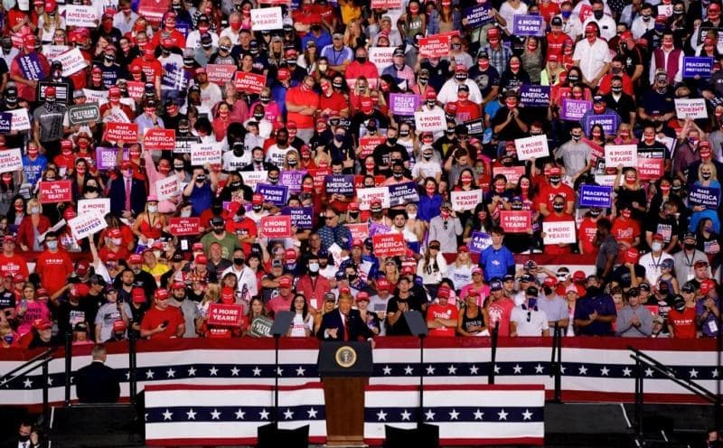 Estados Unidos. Donald Trump emite su voto por anticipado en Florida