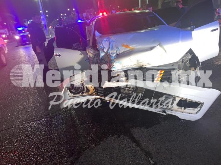 Venían huyendo de nayarit y…  ¡chocaron con una patrulla!