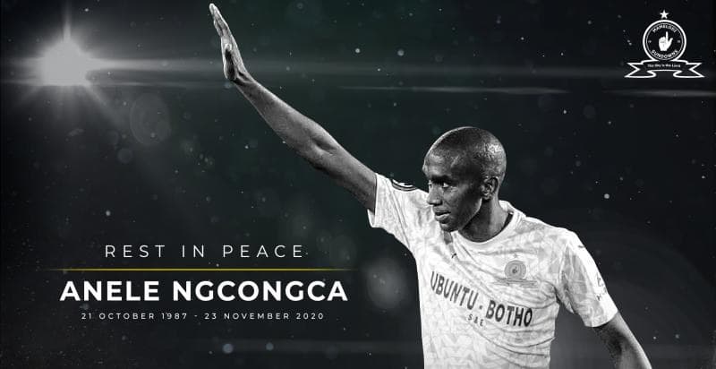 Anele Ngcongca, Mundialista en 2010 con Sudáfrica, falleció en un accidente automovilístico