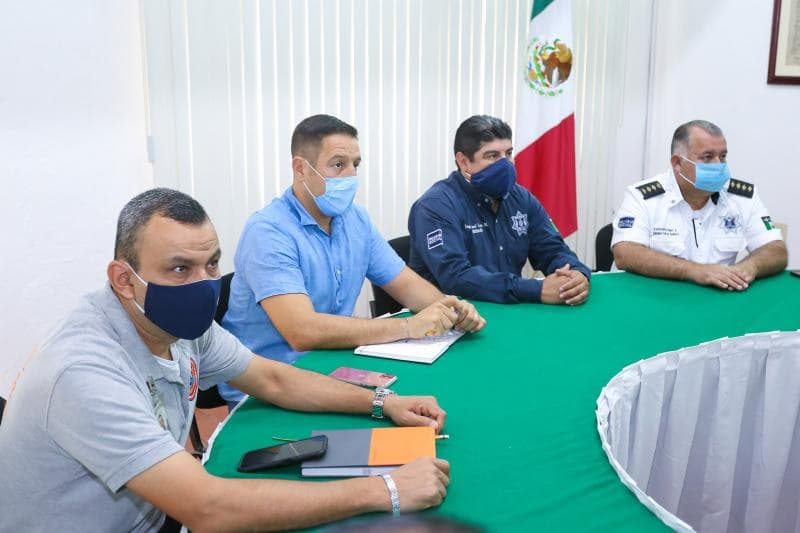 Mantienen Coordinación en Tema de Seguridad y Salud