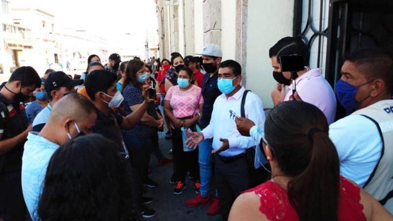 Maestros de tiempo completo piden apoyo al Gobernador y legisladores locales