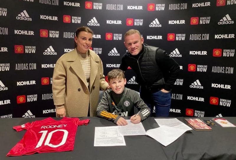 Manchester United: Hijo de Wayne Rooney fichó por los Red Devils a los 11 años