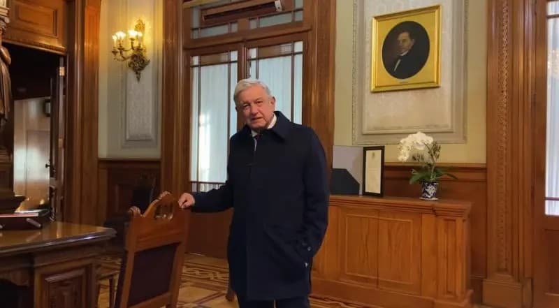 \"Todavía tengo COVID\": Reaparece AMLO y garantiza 12 millones de vacunas para marzo