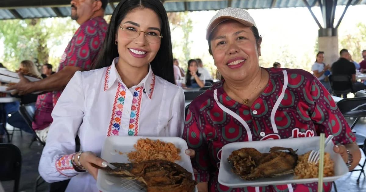 Acude Geraldine Ponce como invitada especial al Festival de la Mojarra en San Pedro Lagunillas