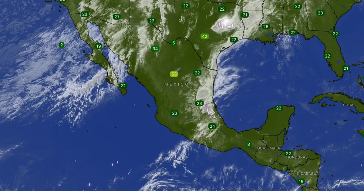 Clima en México hoy 13 de abril 2026: Culiacán alcanza 39.5°C mientras tormentas eléctricas amenazan Puebla y Monterrey