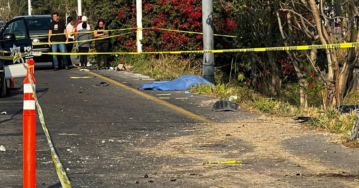 Mujer muere atropellada por conductor ebrio en libramiento de Tepic