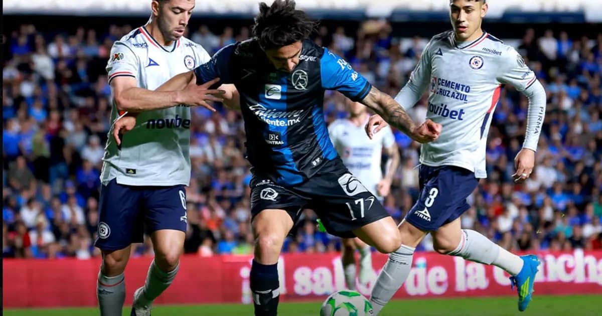 Cruz Azul no pudo con Querétaro y empató 1-1 en La Corregidora en el Clausura 2026