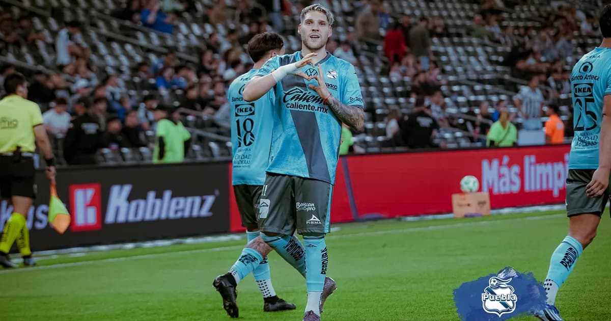 Monterrey remontó en dos minutos y venció 2-1 a Puebla en el Clausura 2026