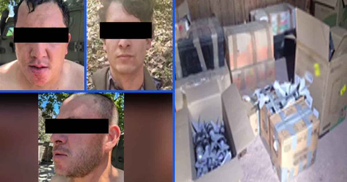 Detienen a 10 integrantes de 'Gente del Guano' en operativo federal en Durango