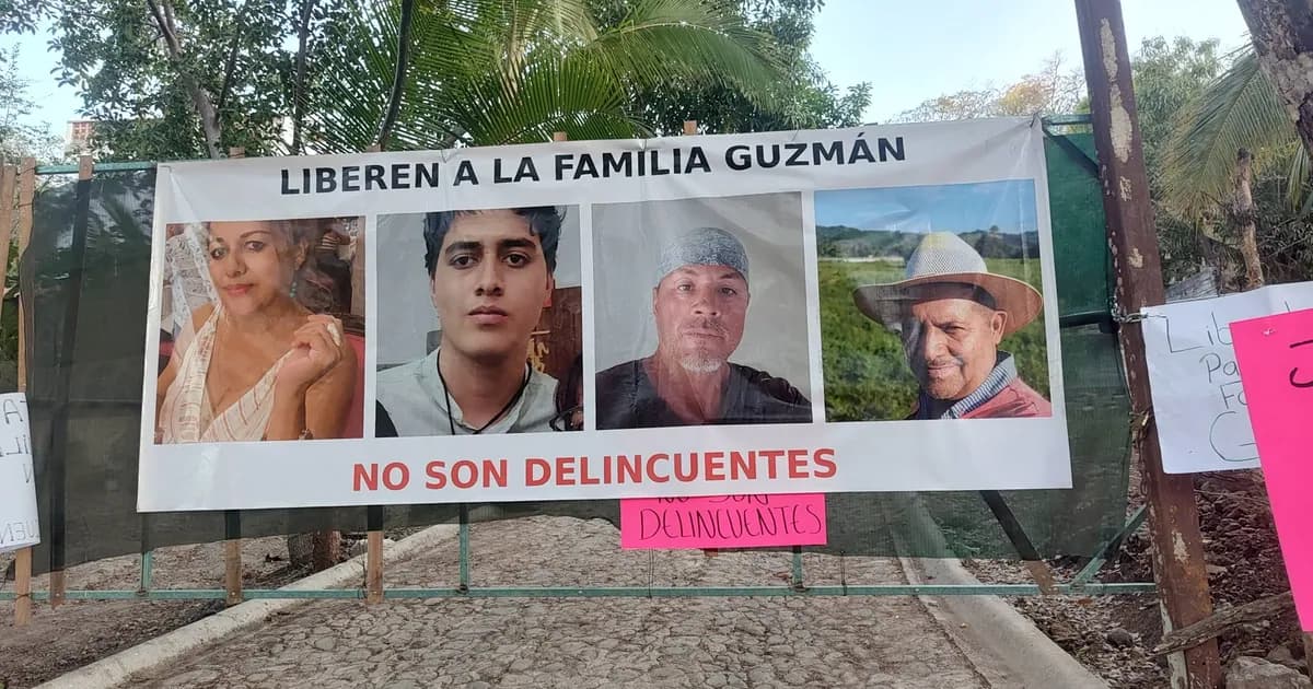 Familia Guzmán denuncia detención ilegal y violaciones a derechos humanos en Rincón de Guayabitos