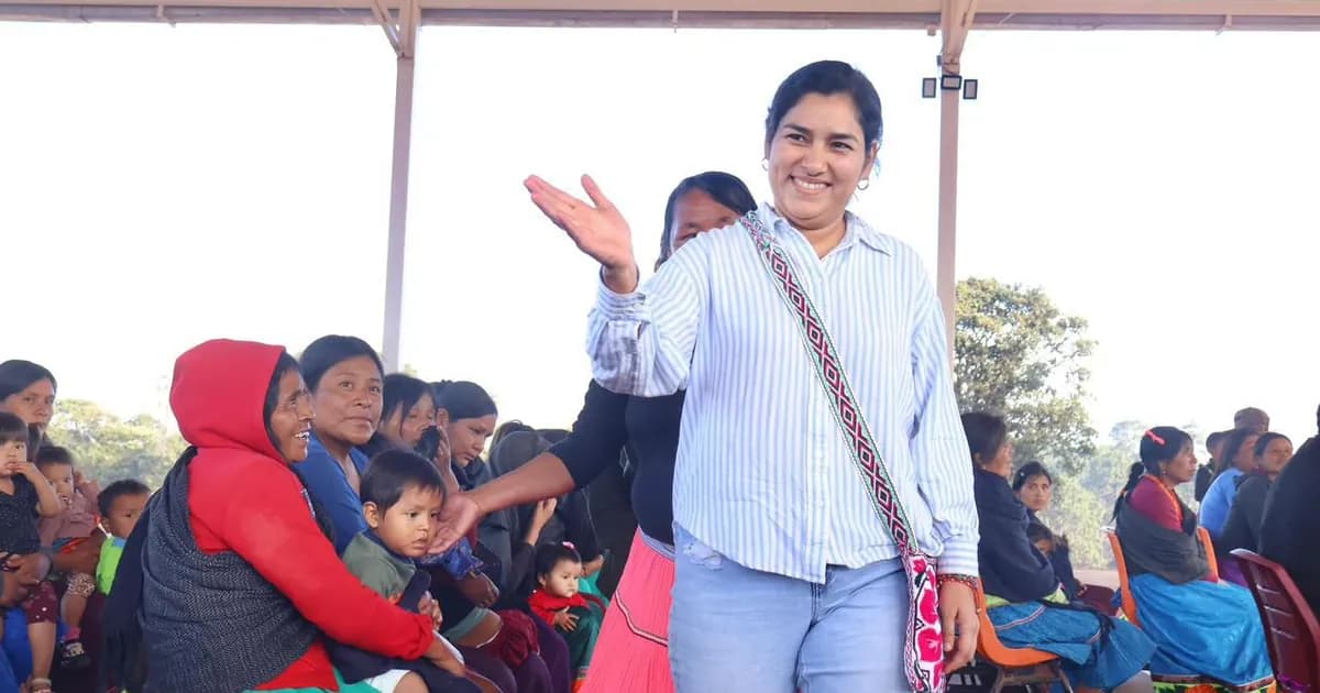 Elizabeth López Blanco trabaja en comunidades alejadas de El Nayar reafirmando cercanía con la Sierra