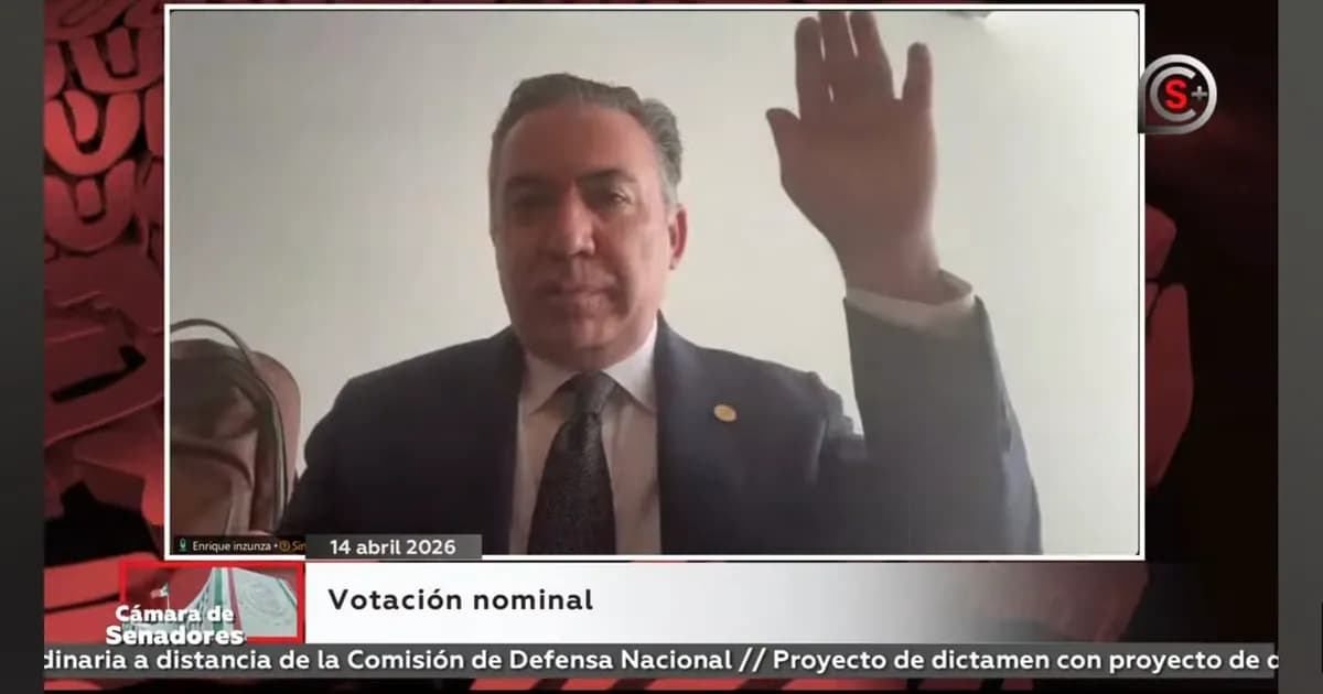 Senador Inzunza pide licencia tras cargos de EU por vínculos con narcotráfico