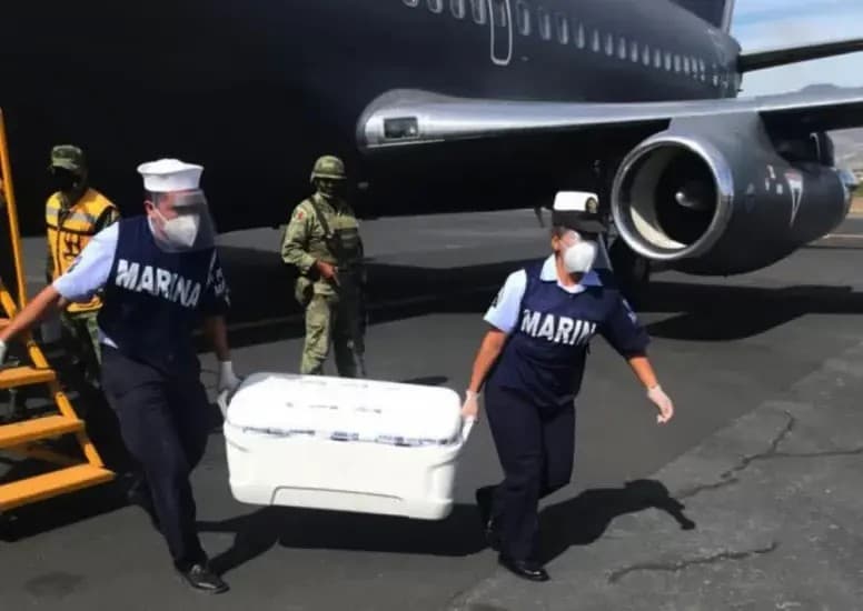 Nayarit recibe nuevo cargamento de vacunas antiCOVID; Son más de 16 mil