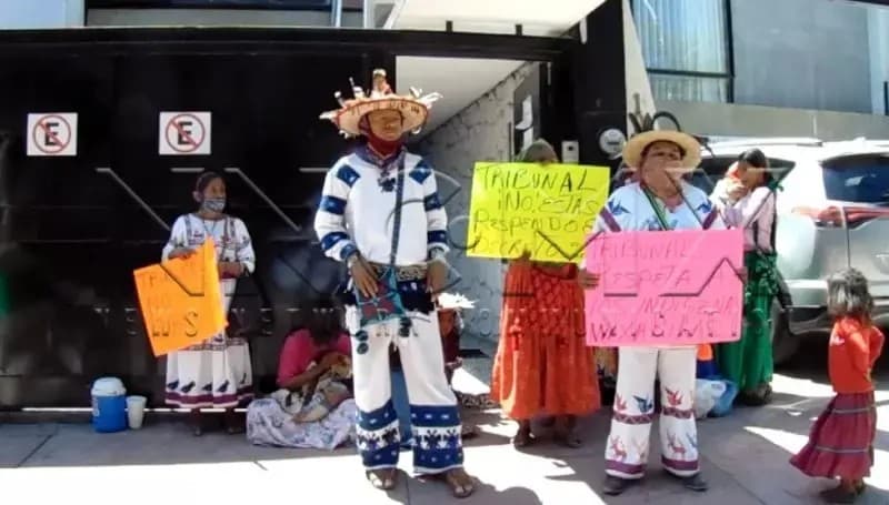 Indígenas exigen que candidato a la alcaldía de la Yesca no sea mestizo