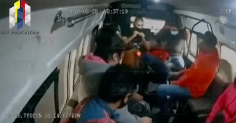 Cae segundo implicado en asalto a combi de Naucalpan; es un menor de edad