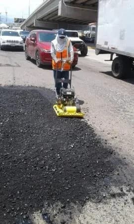 Reanudan bacheo emergente en Bahía de Banderas