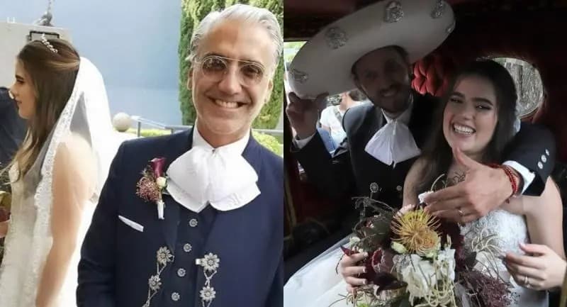 Se casa la hija de Alejandro Fernandez en Zapopan, Jalisco