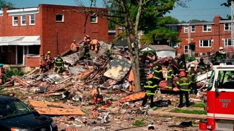 Explosión en Baltimore deja al menos 1 muerto y 3 personas heridas