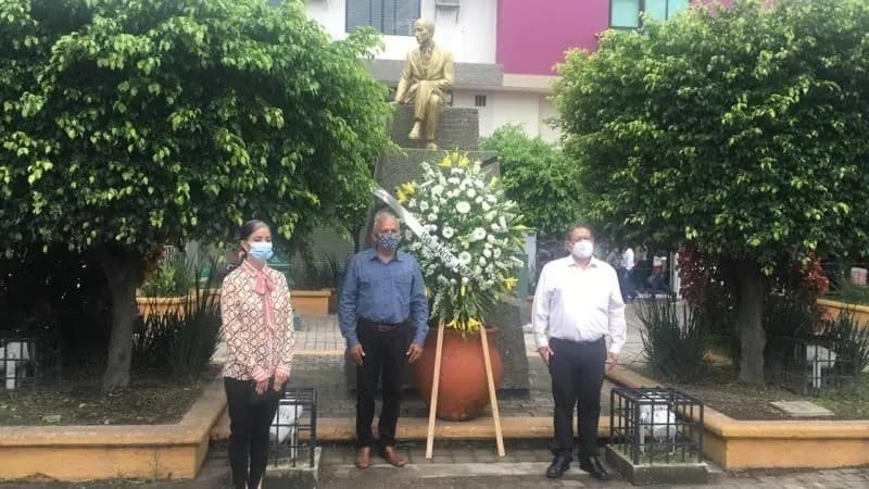 Así celebra Tepic el 150 aniversario del natalicio de Amado Nervo