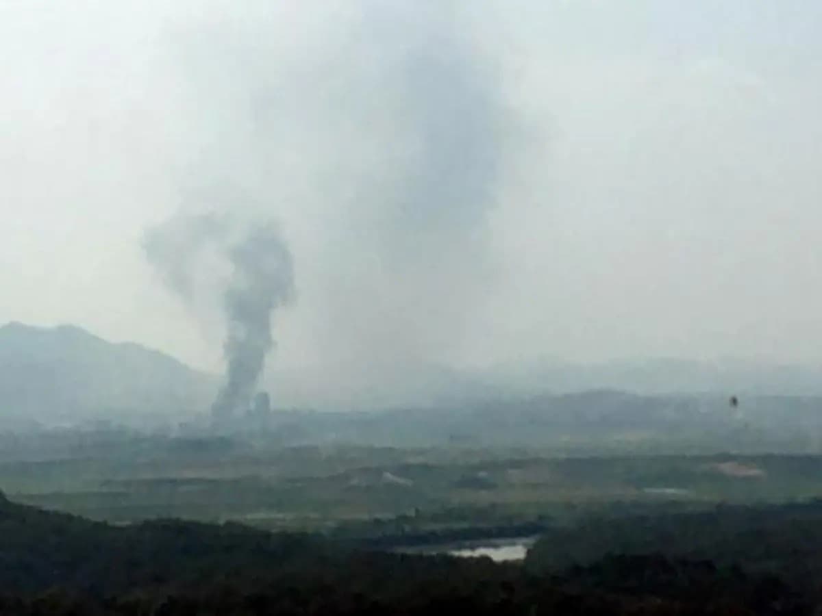 Corea del Norte destruye la oficina de enlace con Corea del Sur en su territorio